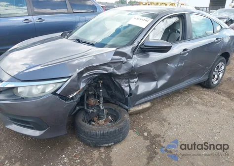 2016 Honda Civic Lx из США, поврежденный, VIN 19XFC2F59GE038571